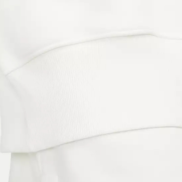 Nike Women's Sportswear Phoenix Fleece Oversized ½-zip Crop Sweatshirt - Sail - Picture 6 of 13